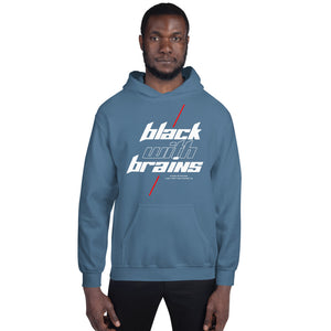 Black With Brains Unisex Hoodie