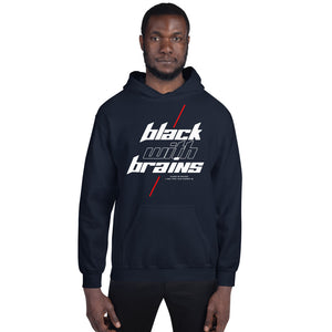 Black With Brains Unisex Hoodie