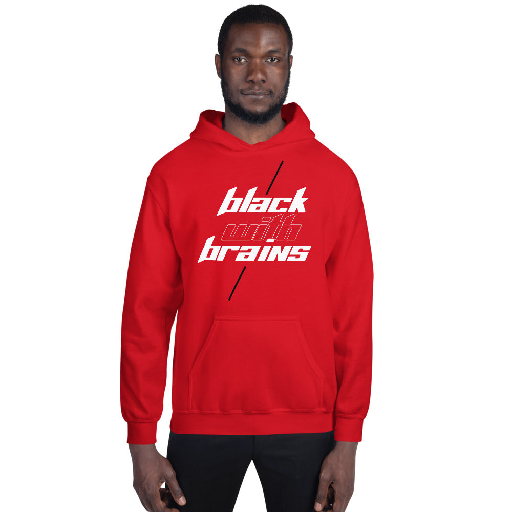 Black With Brains Unisex Hoodie