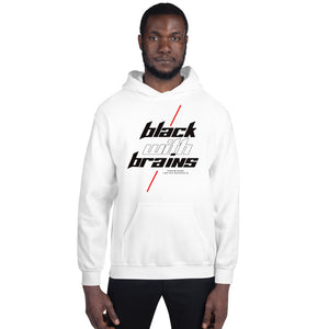 Black With Brains Unisex Hoodie